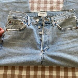 Agolde straight leg jeans